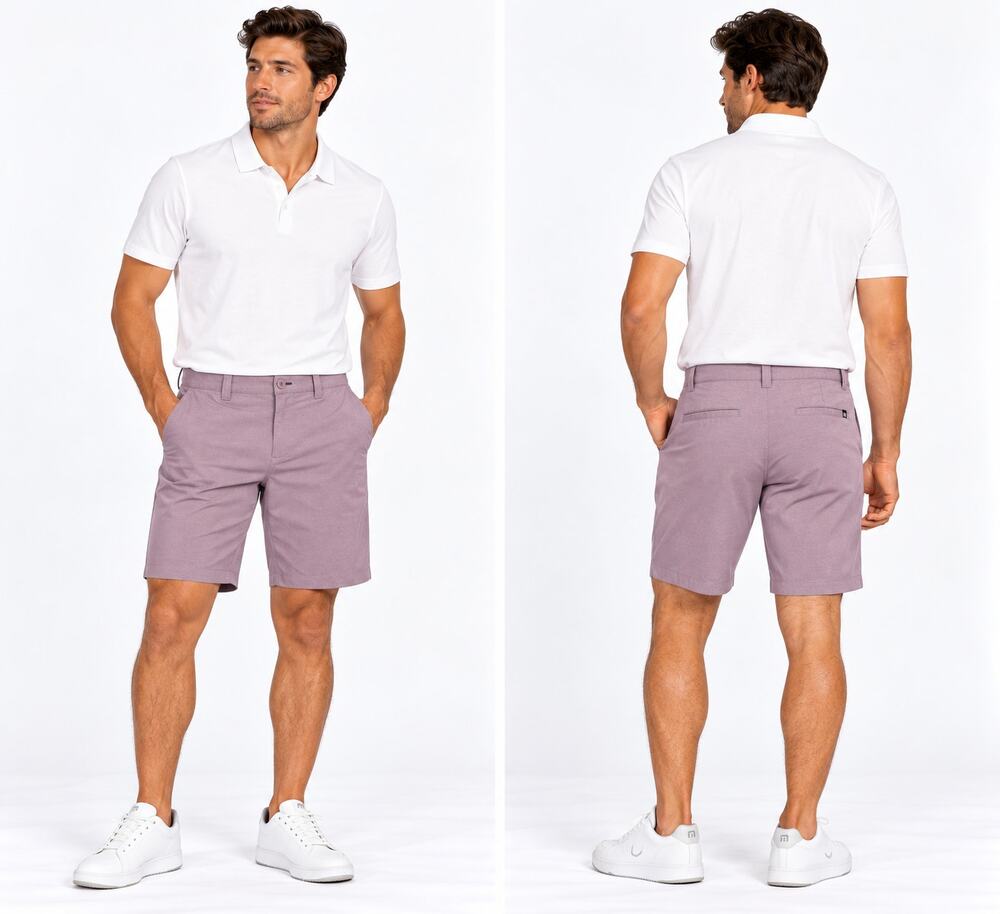 Travis Mathew Men's 10" Overhead Compartment Golf Shorts 32